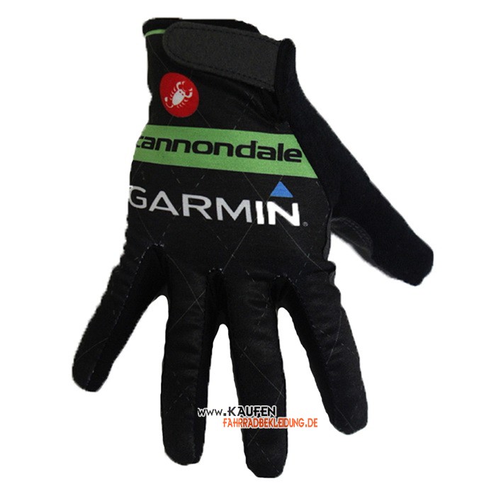 2020 Cannondale Garmin Lange Handschuhe Grun Shwarz